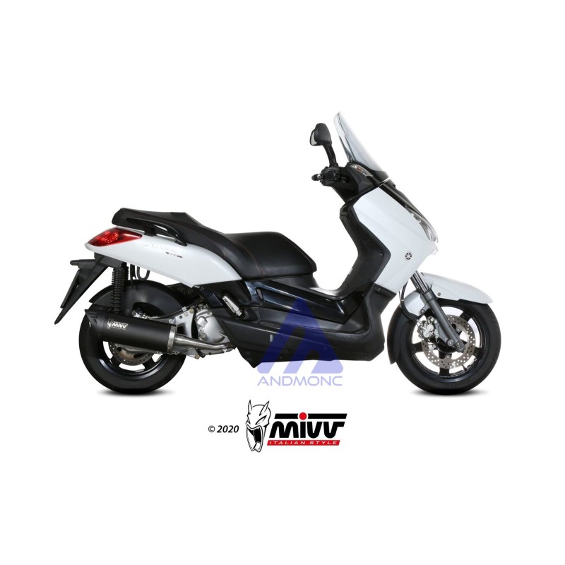 Mivv Scarico YAMAHA X-MAX 250 2006 - 2016 MV.YA.0003.LV