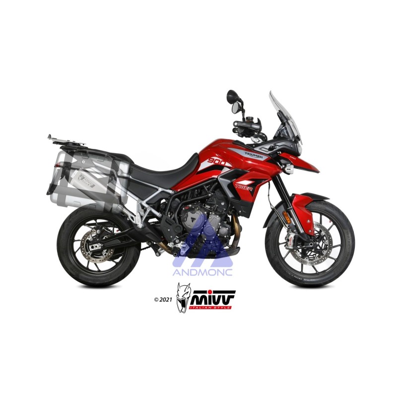 Mivv Scarico TRIUMPH TIGER 900 / GT / PRO / RALLY 2021 - 2024 T.018.LRX