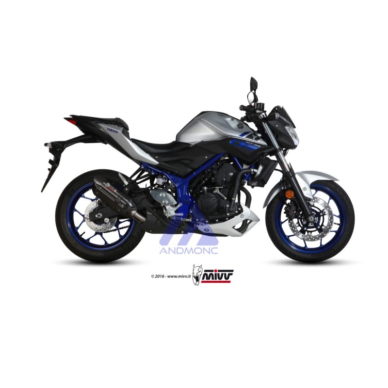 Mivv Scarico YAMAHA MT-03 2016 - 2024 Y.055.L9