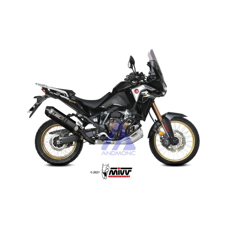 Mivv Scarico HONDA CRF 1100 L AFRICA TWIN 2020 - 2023 H.079.LRB