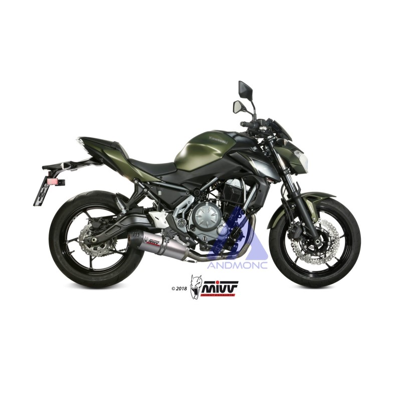 Mivv Scarico Kawasaki Z650 2017- 2023 K.044.L4C