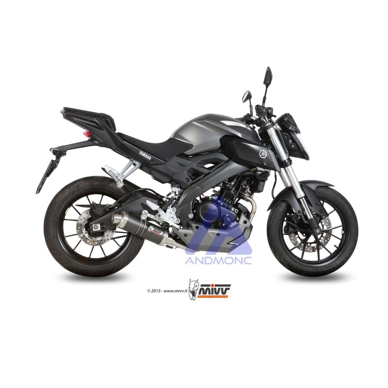 Mivv Scarico YAMAHA MT-125 2015 - 2019 Y.047.L2S