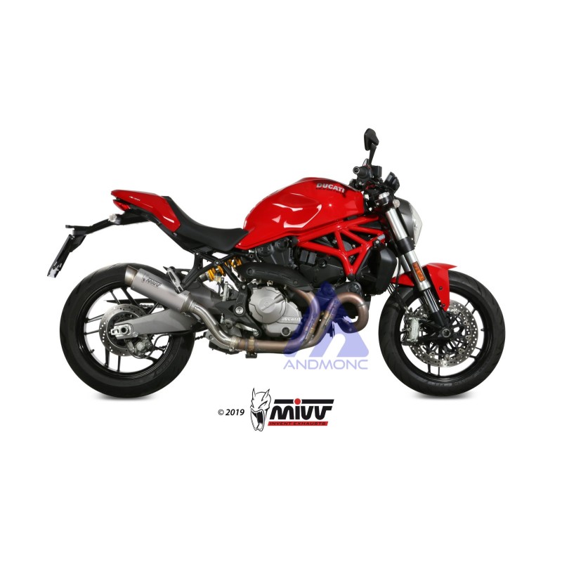 Mivv Scarico DUCATI MONSTER 821 2018 - 2020 D.041.L6P