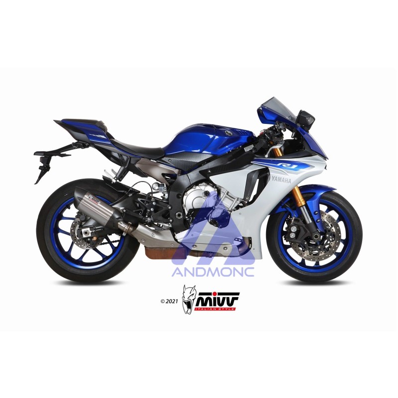 Mivv Scarico YAMAHA YZF 1000 R1 2015 - 2022 Y.050.L8