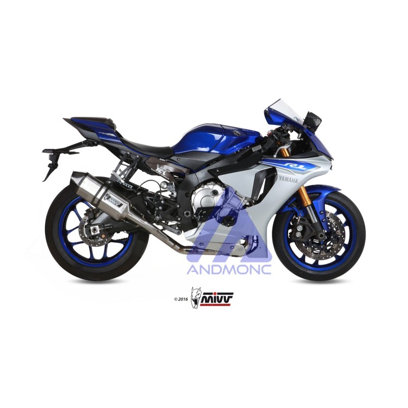 Mivv Scarico YAMAHA YZF 1000 R1 2015 - 2022 R.YA.0010.SRT