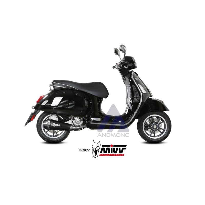 Mivv Scarico PIAGGIO VESPA GTS 300 2021 - 2024 P.009.LDRB