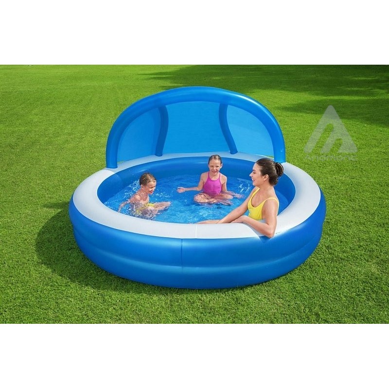 Intex Piscina Gonfiabile estate bambini 2.41 m x 2.41 m x 140 m