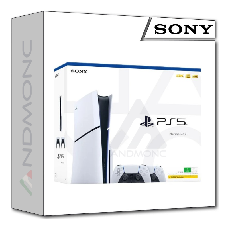 SONY PS5 Disc Slim + DualSense, White spedizione inclusa