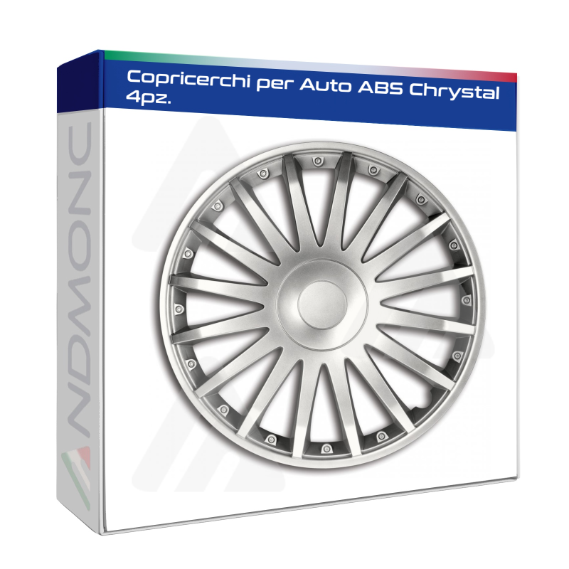 Copricerchi per Auto ABS Chrystal 4pz.