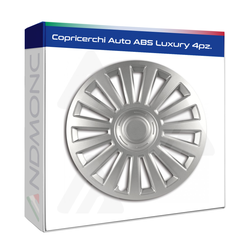 Copricerchi Auto ABS Luxury 4pz.