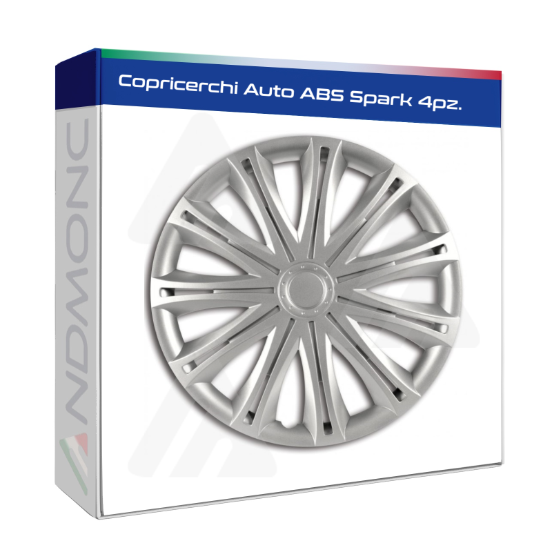 Copricerchi Auto ABS Spark 4pz.