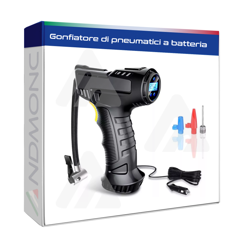 Gonfiatore di pneumatici a batteria