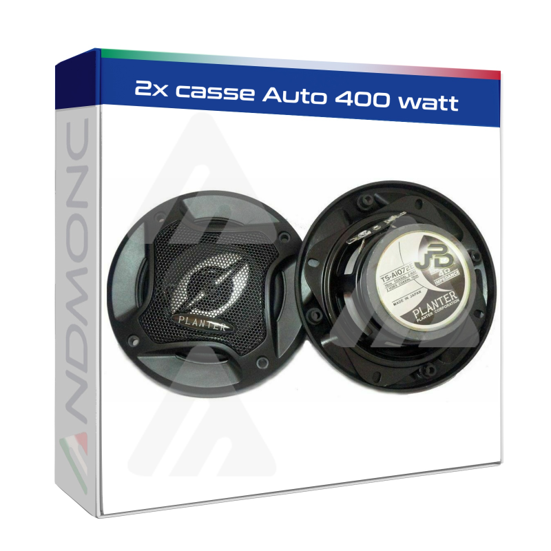 2x casse Auto 400 watt