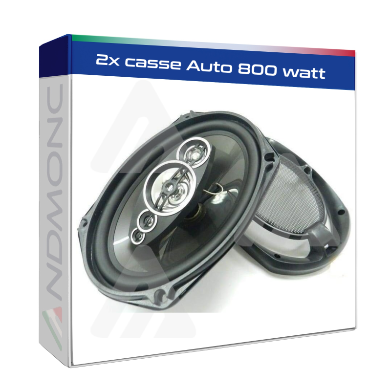 2x casse Auto 800 watt