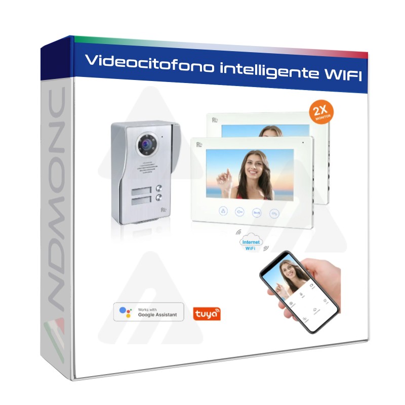 Videocitofono intelligente WIFI da 7"