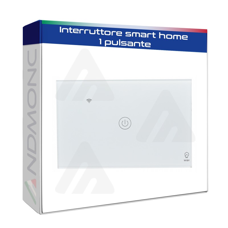 Interruttore smart home 1 pulsante