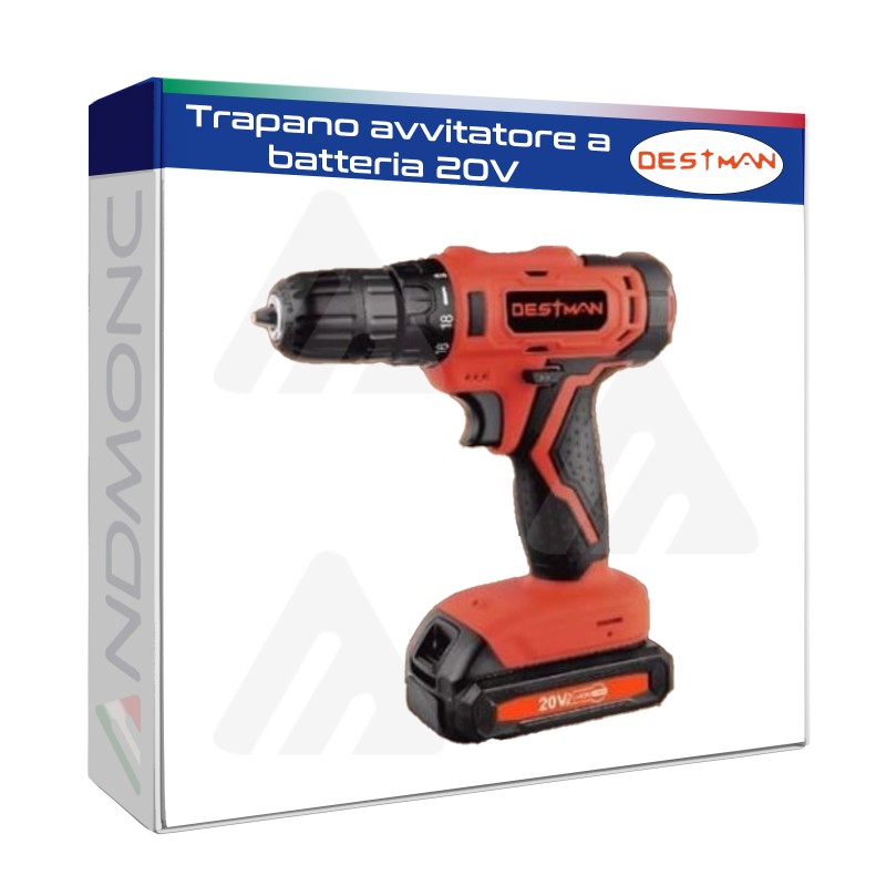 Trapano elettrico a batteria 20V destman hm-8830S