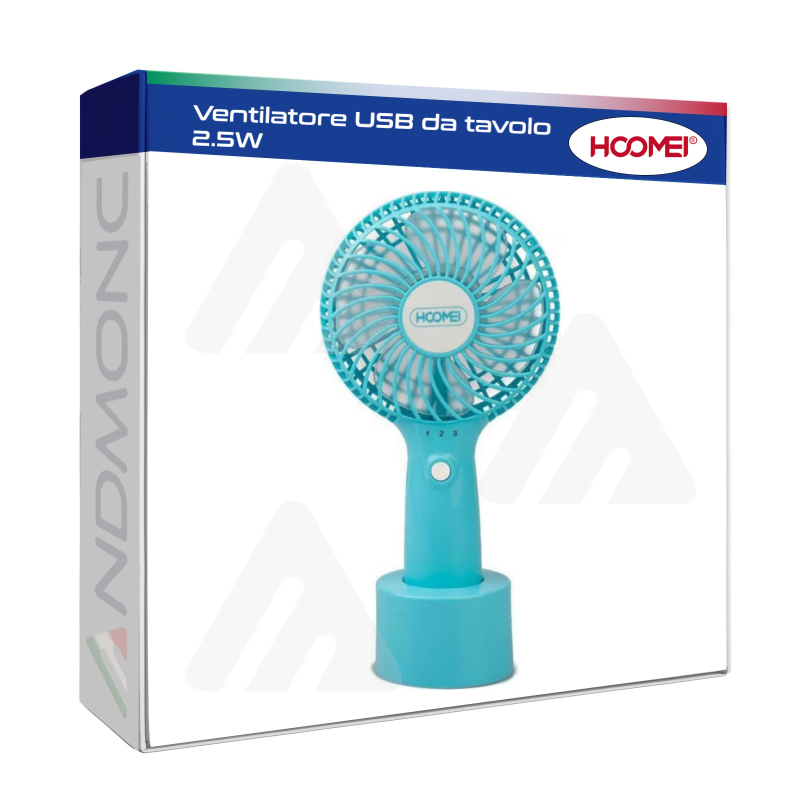 HOOMEI HM-8110 Ventilatore USB da tavolo 2.5W 10cm