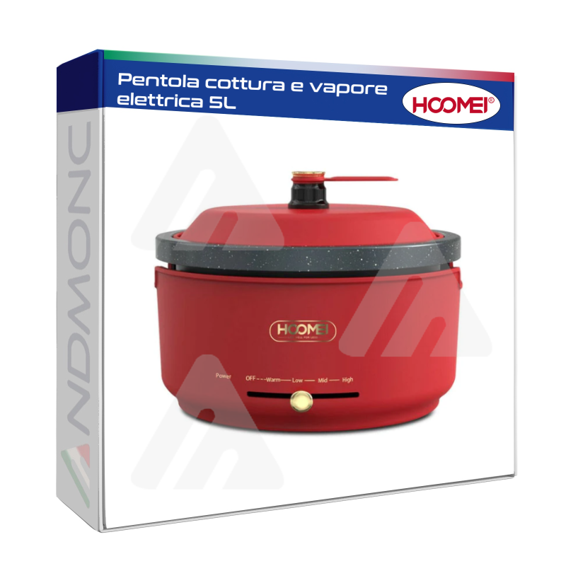 Pentola cottura e vapore elettrica hot pot Hoomei hm-5348