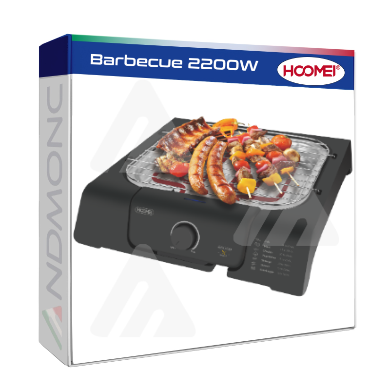 Barbecue 2200W hoomei hm-5948