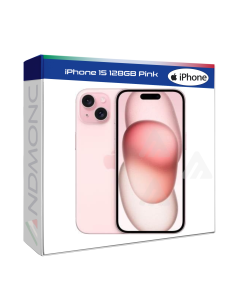 Apple iPhone 15 128 GB 6.1" Rosa Pink Nuovo ufficiale Apple