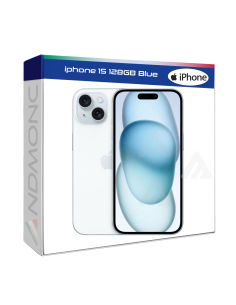 Apple iPhone 15 128 GB 6.1" Blue Nuovo ufficiale Apple