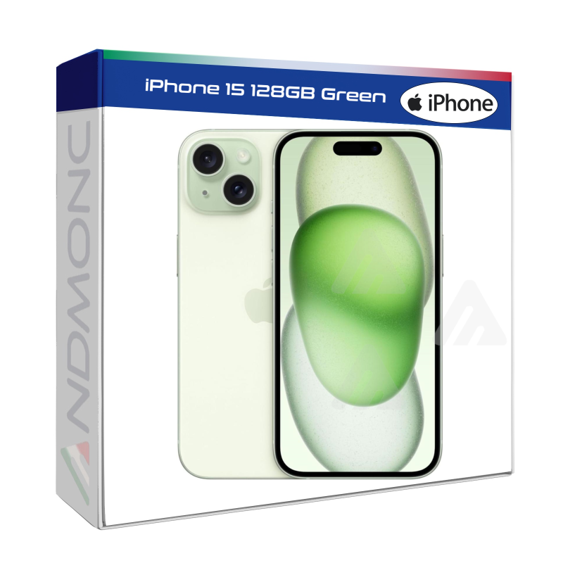 Apple iPhone 15 128 GB 6.1" Green Nuovo ufficiale Apple