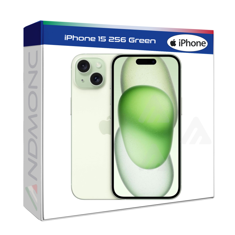 Apple iPhone 15 256 GB 6.1" Green Nuovo ufficiale Apple