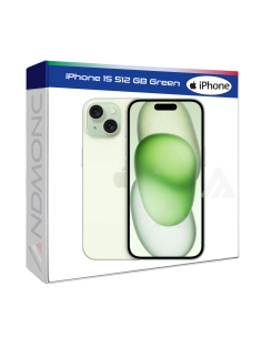 Apple iPhone 15 512 GB 6.1" Green Nuovo ufficiale Apple