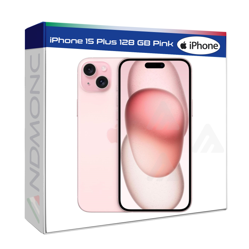 Apple iPhone 15 Plus 128 GB 6.7" Pink Nuovo ufficiale Apple