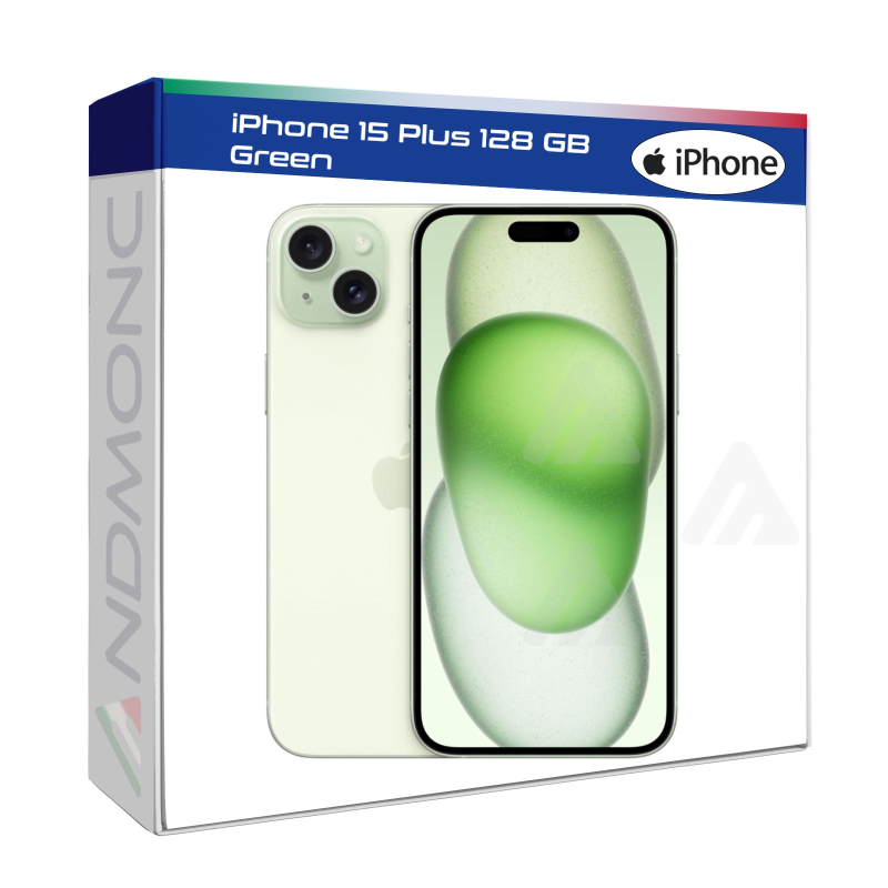 Apple iPhone 15 Plus 128 GB 6.7" Green Nuovo ufficiale Apple