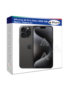 Apple iPhone 15 Pro Max 256 GB 6.7" Black Titanium Nuovo ufficiale Apple