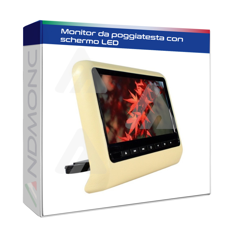 Monitor da poggiatesta con schermo LED