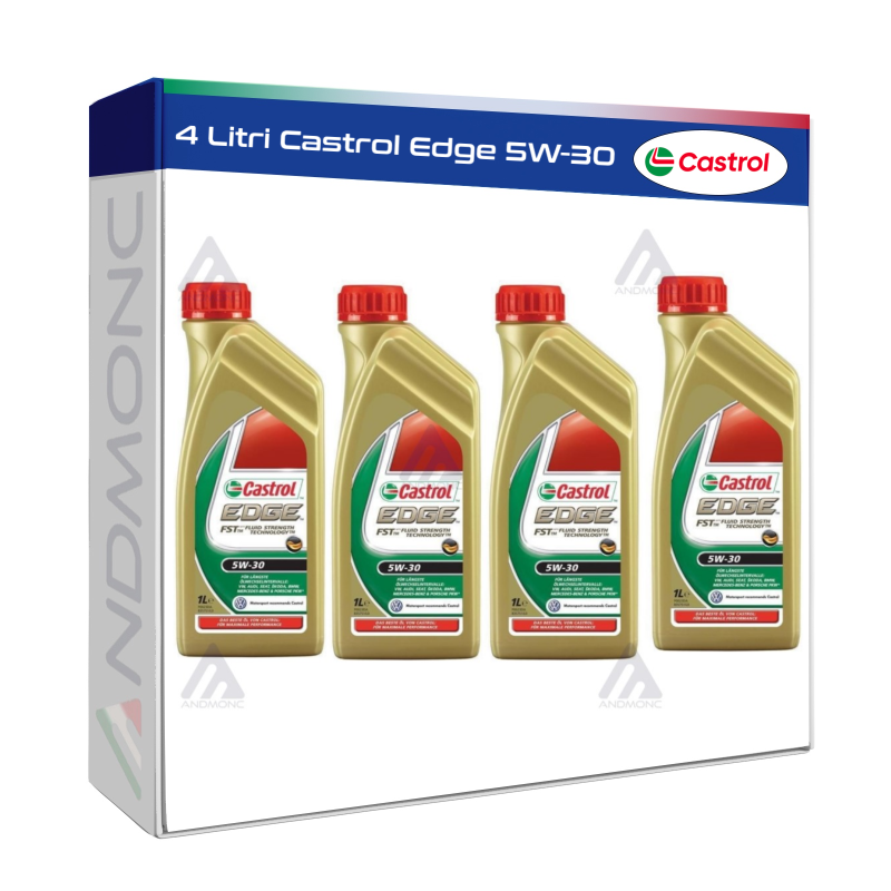 4 Litri Castrol Edge 5W-30 Formula completamente sintetica