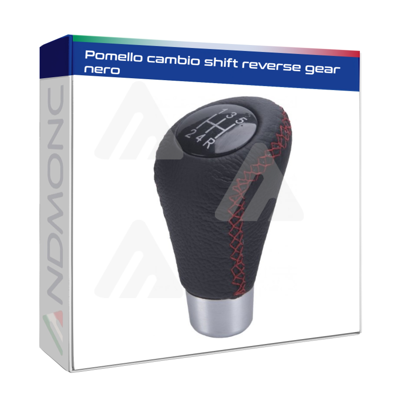 Pomello cambio shift reverse gear nero