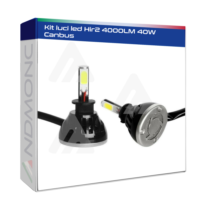 Kit luci led Hir2 4000LM 40W Canbus