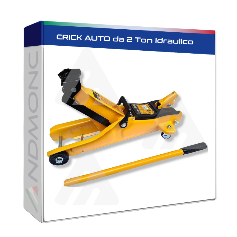 CRICK AUTO da 2 Ton sollevatore Idraulico cric