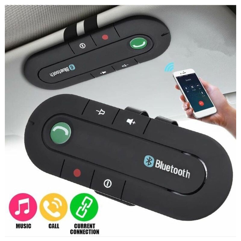 Kit vivavoce per auto Bluetooth con NFC e caricabatteria da auto JRBC01
