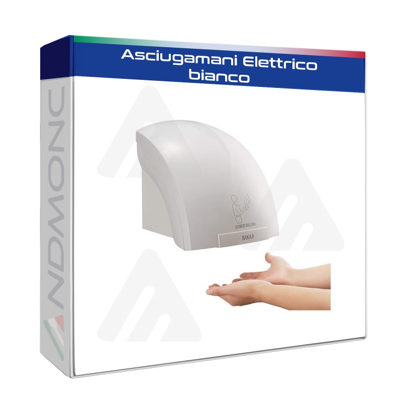 Asciugamani Elettrico, bianco