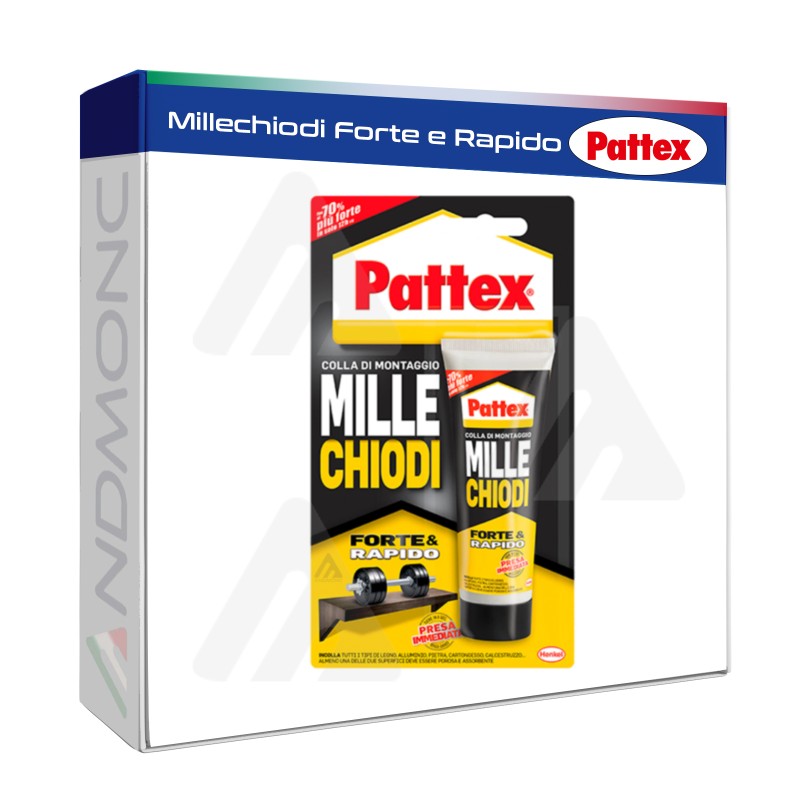 3x Pattex Millechiodi Forte e Rapido