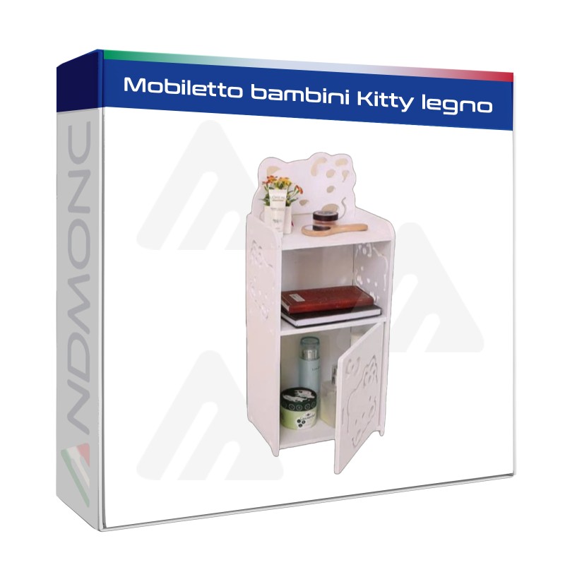 Mobiletto bambini Kitty legno