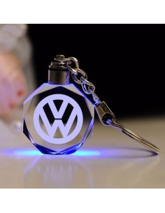 Portachiavi con Logo Volkswagen con luci LED