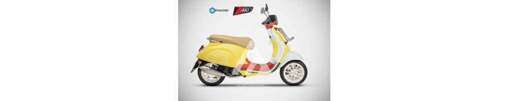 PIAGGIO VESPA 125-150 PRIMAVERA- SPRINT ( 2020-23) scarico ZARD