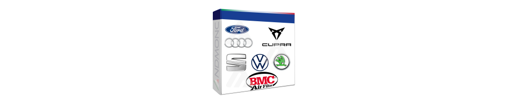 Filtri Aria BMC Compatibili Audi, Skoda, Seat, Volkswagen, Ford, Cupra