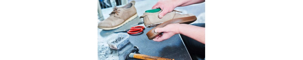 Cura e riparazione scarpe